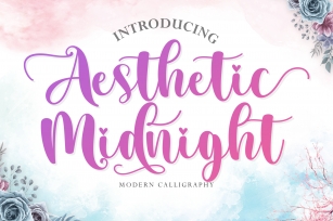 Aesthetic Midnight Font Download