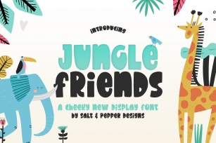 Jungle Friends Font Download