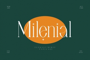 Milenial Serif Typeface Font Download