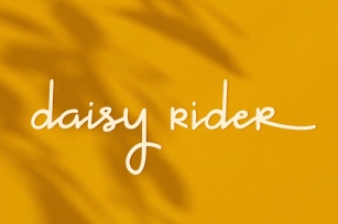 Daisy Rider Font Download