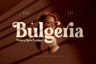 Bulgeria Classy Serif Font LS Font Download