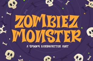 Zombiez Monster Font Download