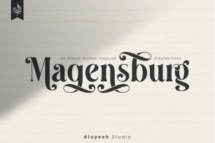 Magensburg Font Download