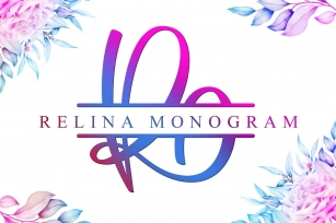 Relina Monogram Font Download