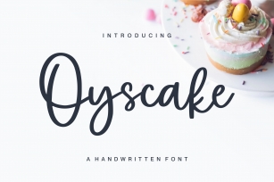 Oyscake Font Download