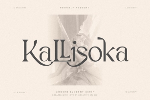 Kallisoka Modern Elegant Serif Font Download