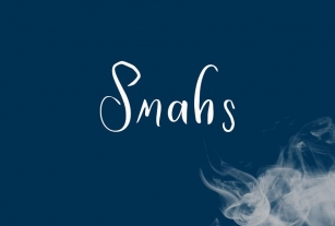 Smahs Font Download