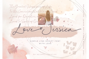 Love Jessica Font Download