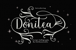 Donitea Script Font Download