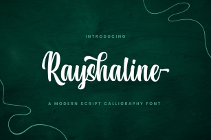Rayshaline Font Download