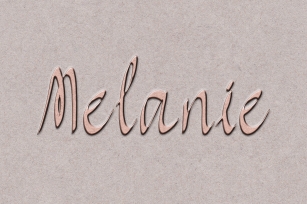 Melanie Font Download