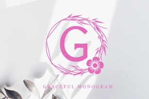 Graceful Monogram Font Download