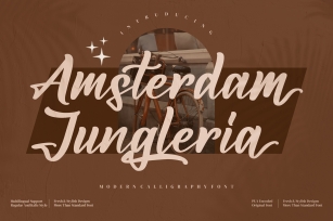 Amsterdam Jungleria Font Download