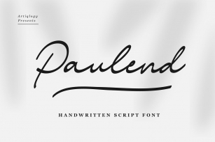 Paulend Font Download