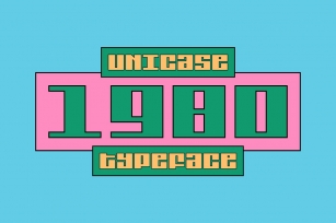 SK 1980 Unicase Font Download