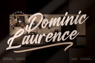 Dominic Laurence Calligraphy Font LS Font Download