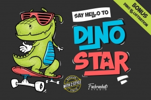 Dino Star Font Download