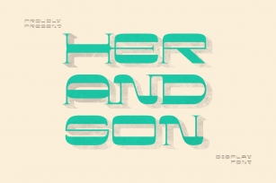 Her and Son Font Download