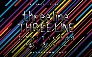 Three Line Font Download