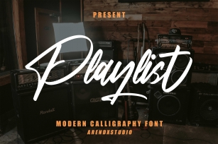 Playlist Font Download