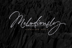 Melodiously Script Font Download