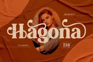 Hagona Classy Serif Font LS Font Download