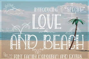Love and Beach Font Download