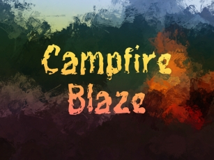 C Campfire Blaze Font Download