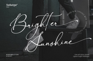 Brighter Sunshine Font Download