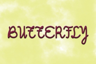 Butterfly Font Download