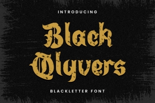 BlackQlyvers Font Download