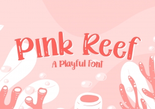 Pink Reef Font Download