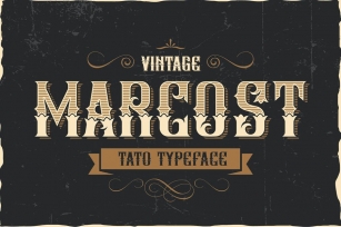 Marcost - Tato Typeface Font Download