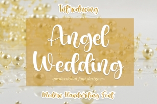 Angel Wedding Font Download