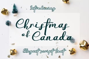 Christmas of Canada Font Download