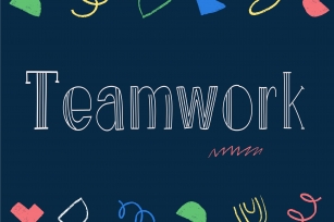 Teamwork Font Download