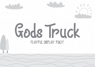 Gods Truck Font Download