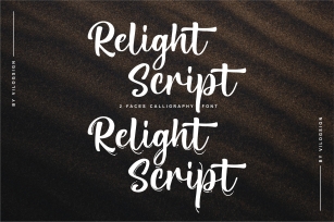 Relight Script Font Download