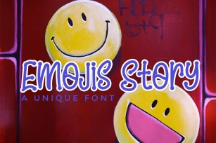 Emojis Story Font Download