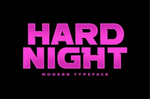 HARD NIGHT Font Download