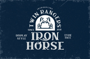 Iron Horse Font Download