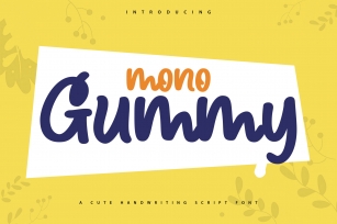 Mono Gummy Font Download