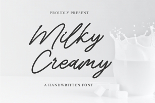 Milky Creamy Font Download