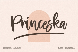 Princeska Beautiful Handwritten Font Download