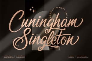 Cuningham Singleton Font Download