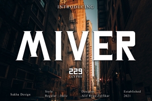 Miver Font Download