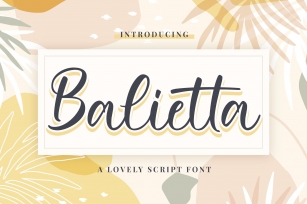Balietta Font Download