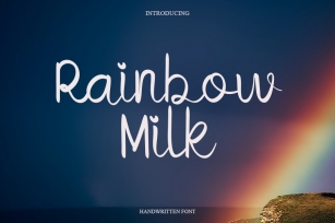 Rainbow Milk Font Download