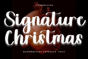 Signature Christmas Font Download