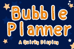 Bubble Planner Font Download